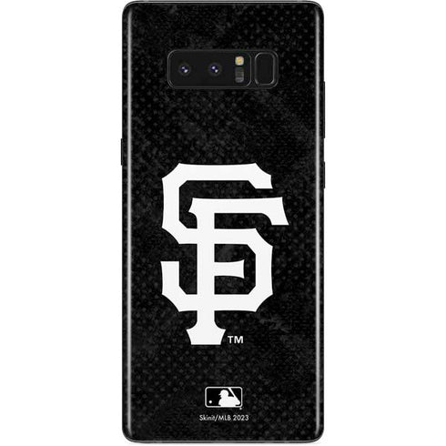 MLB San Francisco Giants Dark Wash Galaxy Note 8 Skin