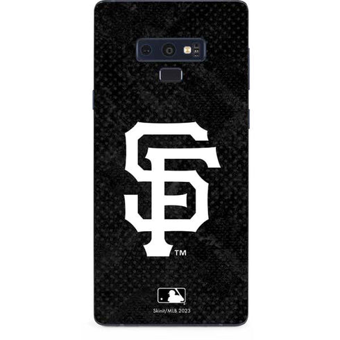 MLB San Francisco Giants Dark Wash Galaxy Note 9 Skin