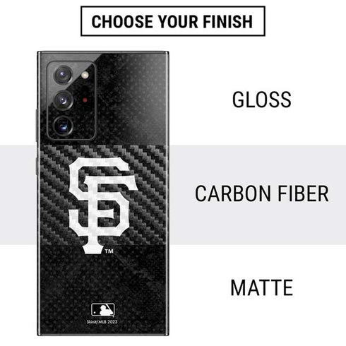 MLB San Francisco Giants Dark Wash Galaxy Note20 Ultra 5G Skin