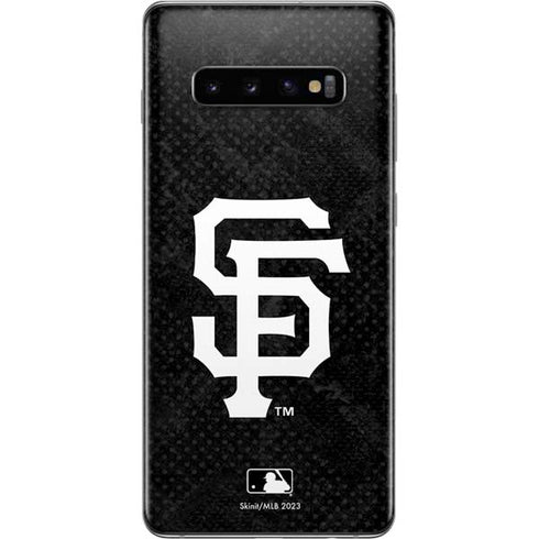 MLB San Francisco Giants Dark Wash Galaxy S10 Plus Skin