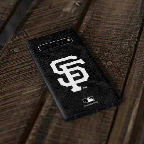 MLB San Francisco Giants Dark Wash Galaxy S10 Skin