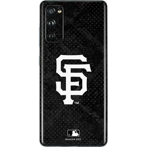 MLB San Francisco Giants Dark Wash Galaxy S20 Fan Edition Skin