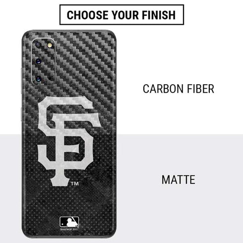 MLB San Francisco Giants Dark Wash Galaxy S20 Skin