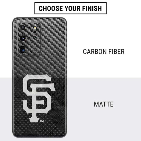 MLB San Francisco Giants Dark Wash Galaxy S20 Ultra 5G Skin