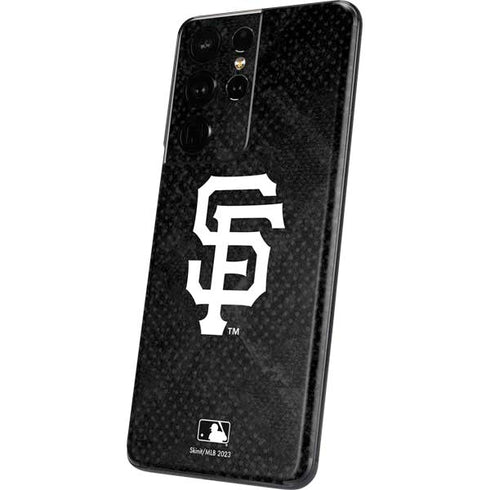 MLB San Francisco Giants Dark Wash Galaxy S21 Ultra 5G Skin
