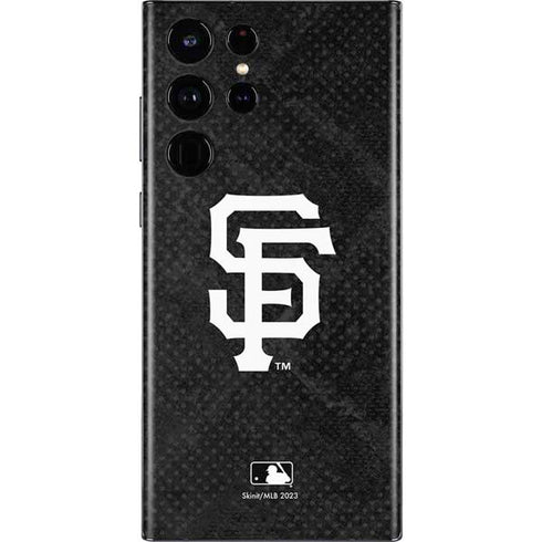 MLB San Francisco Giants Dark Wash Galaxy S22 Ultra Skin