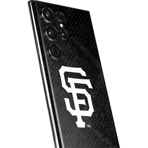 MLB San Francisco Giants Dark Wash Galaxy S22 Ultra Skin