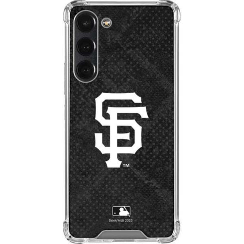 MLB San Francisco Giants Dark Wash Galaxy S23 Plus Clear Case