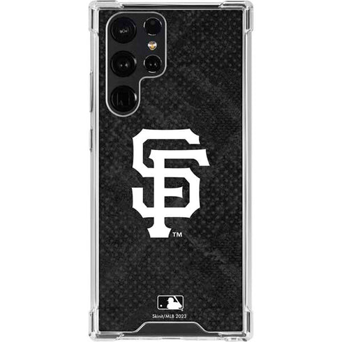 MLB San Francisco Giants Dark Wash Galaxy S24 Ultra Clear Case
