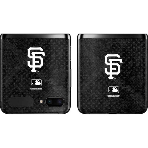 MLB San Francisco Giants Dark Wash Galaxy Z Flip Skin