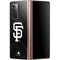 MLB San Francisco Giants Dark Wash Galaxy Z Fold2 5G Skin