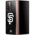 MLB San Francisco Giants Dark Wash Galaxy Z Fold2 5G Skin