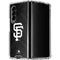 MLB San Francisco Giants Dark Wash Galaxy Z Fold4 5G Clear Case