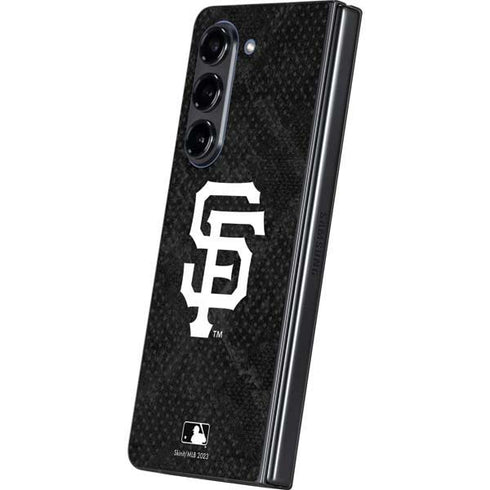 MLB San Francisco Giants Dark Wash Galaxy Z Fold5 5G Skin