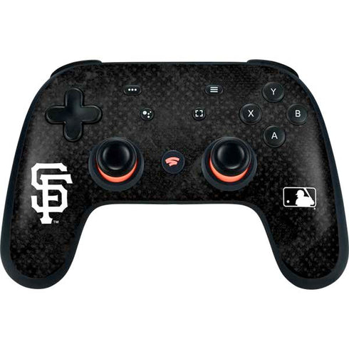 MLB San Francisco Giants Dark Wash Google Stadia Controller Skin