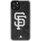 MLB San Francisco Giants Dark Wash iPhone 11 Pro Clear Case