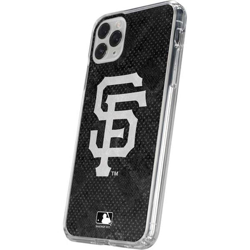 MLB San Francisco Giants Dark Wash iPhone 11 Pro Clear Case