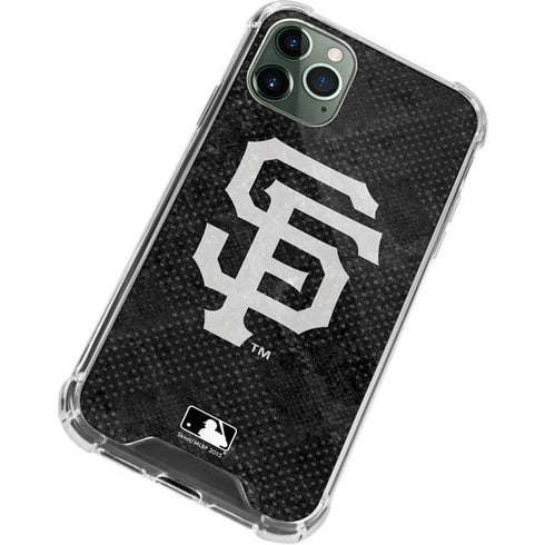 MLB San Francisco Giants Dark Wash iPhone 11 Pro Max Clear Case