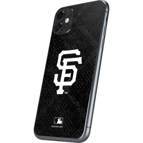 MLB San Francisco Giants Dark Wash iPhone 11 Skin