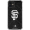 MLB San Francisco Giants Dark Wash iPhone 12 Clear Case