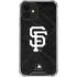 MLB San Francisco Giants Dark Wash iPhone 12 Clear Case