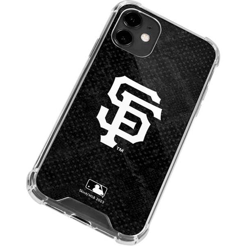 MLB San Francisco Giants Dark Wash iPhone 12 Clear Case