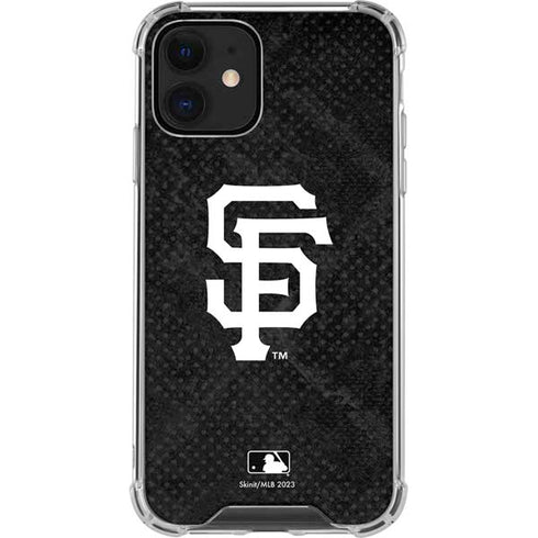 MLB San Francisco Giants Dark Wash iPhone 12 Mini Clear Case