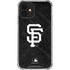 MLB San Francisco Giants Dark Wash iPhone 12 Mini Clear Case