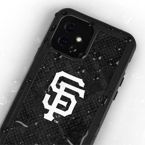 MLB San Francisco Giants Dark Wash iPhone 12 Mini Waterproof Case
