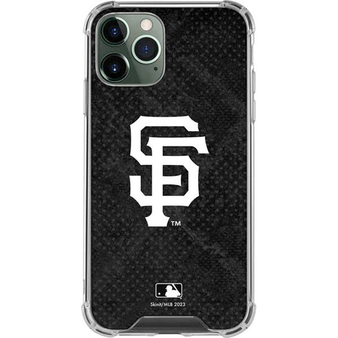 MLB San Francisco Giants Dark Wash iPhone 12 Pro Clear Case