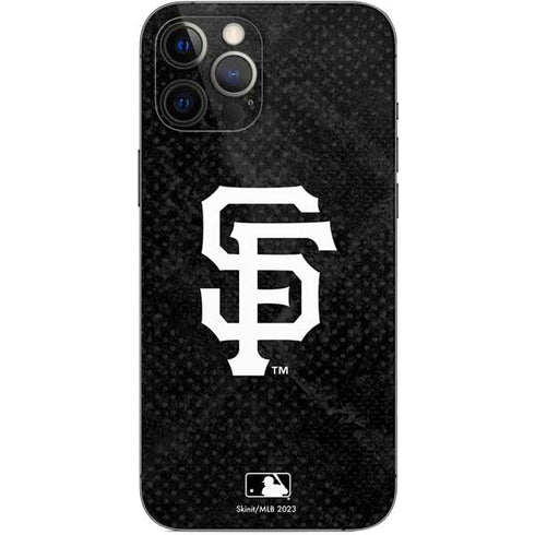 MLB San Francisco Giants Dark Wash iPhone 12 Pro Max Skin