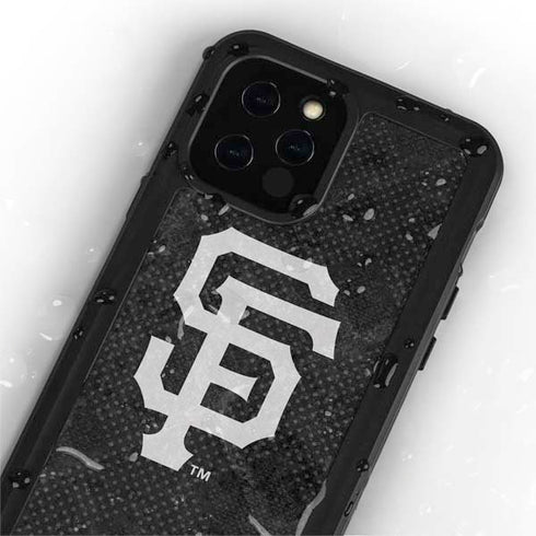 MLB San Francisco Giants Dark Wash iPhone 12 Pro Max Waterproof Case
