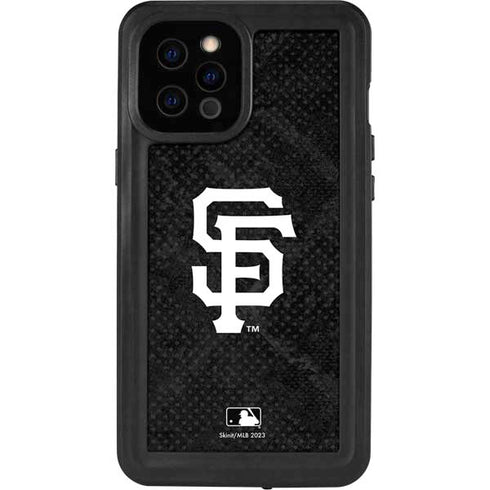 MLB San Francisco Giants Dark Wash iPhone 12 Pro Max Waterproof Case