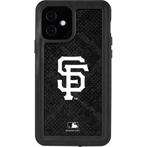 MLB San Francisco Giants Dark Wash iPhone 12 Waterproof Case