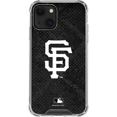 MLB San Francisco Giants Dark Wash iPhone 15 Plus Clear Case