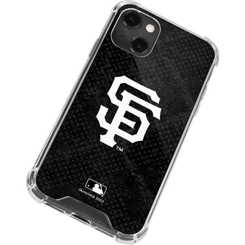 MLB San Francisco Giants Dark Wash iPhone 15 Plus Clear Case