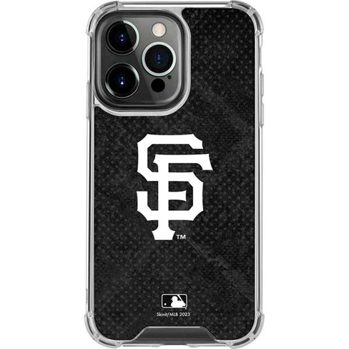 MLB San Francisco Giants Dark Wash iPhone 14 Pro Clear Case