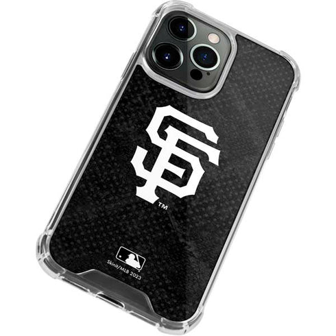 MLB San Francisco Giants Dark Wash iPhone 15 Pro Clear Case