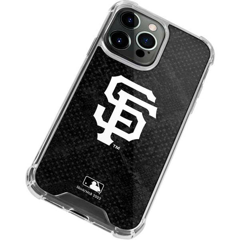 MLB San Francisco Giants Dark Wash iPhone 15 Pro Max Clear Case