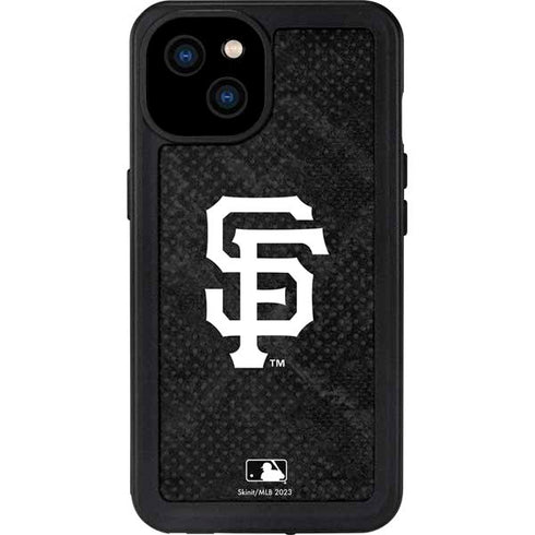 MLB San Francisco Giants Dark Wash iPhone 15 Plus Waterproof Case