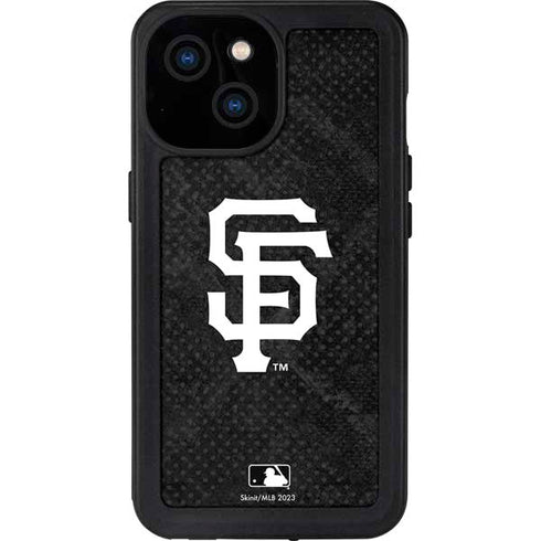 MLB San Francisco Giants Dark Wash iPhone 15 Waterproof Case