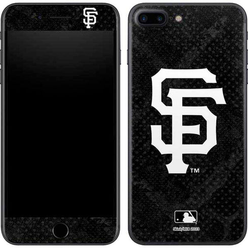 MLB San Francisco Giants Dark Wash iPhone 8 Plus Skin