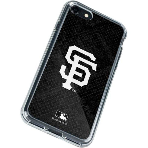 MLB San Francisco Giants Dark Wash iPhone SE (2nd & 3rd Gen) Clear Case