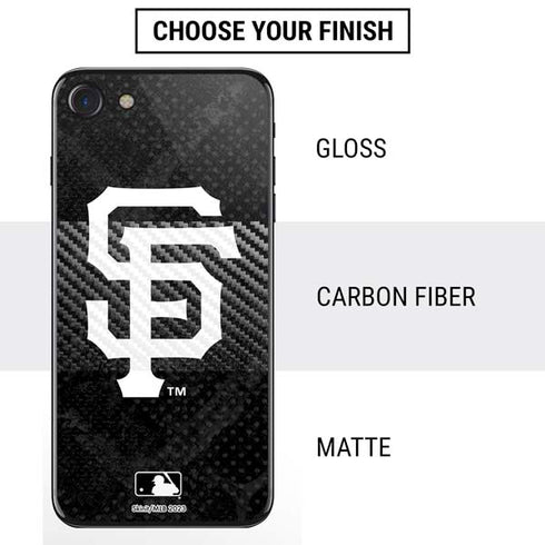 MLB San Francisco Giants Dark Wash iPhone SE (2nd & 3rd Gen) Skin