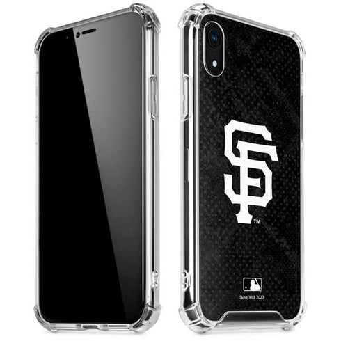 MLB San Francisco Giants Dark Wash iPhone XR Clear Case