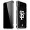 MLB San Francisco Giants Dark Wash iPhone XS Max Clear Case
