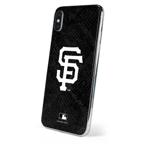 MLB San Francisco Giants Dark Wash iPhone XS Max Skin