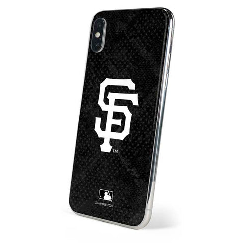 MLB San Francisco Giants Dark Wash iPhone XS Skin