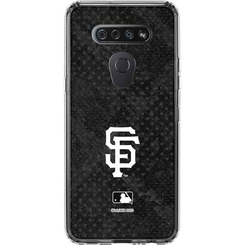MLB San Francisco Giants Dark Wash LG K51/Q51 Clear Case