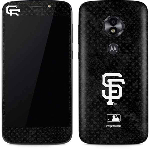 MLB San Francisco Giants Dark Wash Moto E5 Play Skin